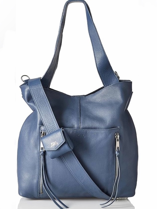 Vince Camuto Handbags - Vince Camuto Mekhi Tote 100% genuine leather blue Crossbody/shoulder bag